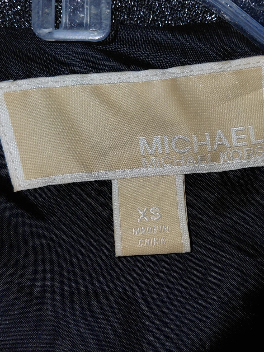 Michael Kors cropped pet comes